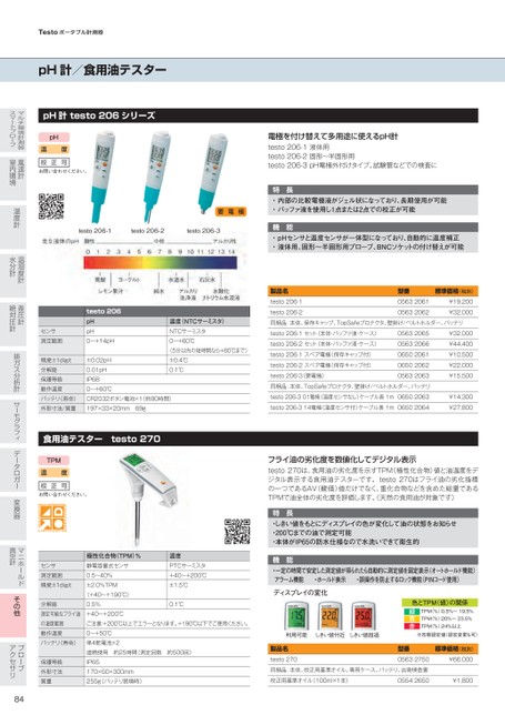 商品の状態が良い 食用オイルテスター testo 270 pcfymca.org